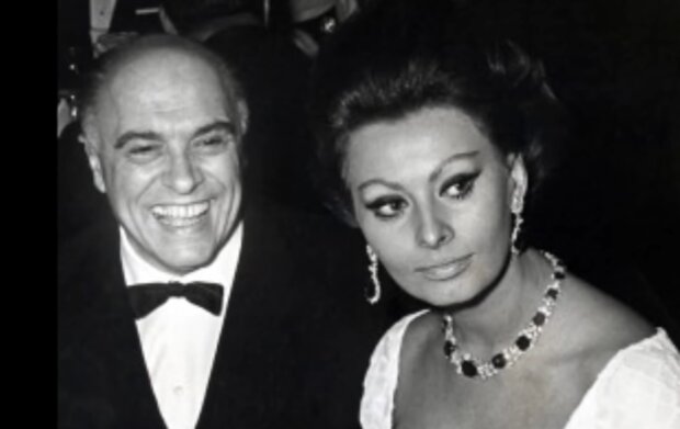 Sophia Loren und Carlo Ponti. Quelle: Screenshot Youtube
