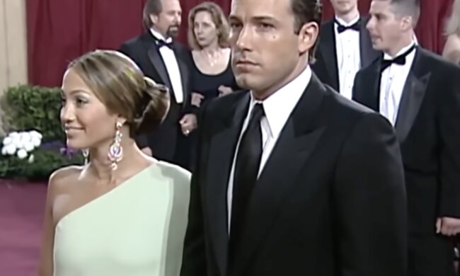 Jennifer Lopez und Ben Affleck . Quelle: Screenshot YouTube