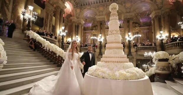 50.000 Euro für eine Torte: das Brautpaar sprengt alle Hochzeitsrekorde