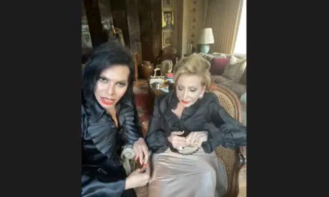 Betty Grafstein mit José Castelo Branco. Quelle: Youtube Screenshot