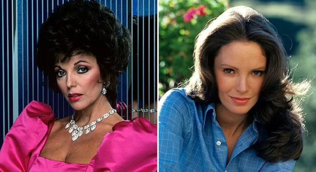 Joan Collins und Jaclyn Smith. Quelle: dailymail.co.uk