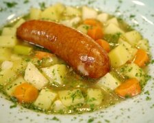 Holsteiner Kartoffelsuppe. Quelle: Youtube Screenshot