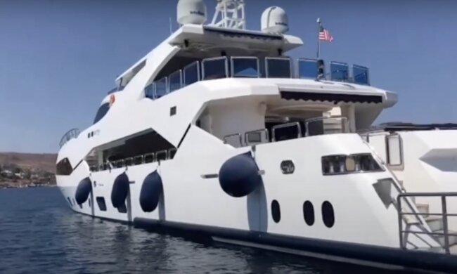 Yacht. Quelle: Screenshot YouTube