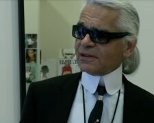 Karl Lagerfeld. Quelle: Screenshot YouTube