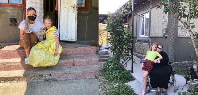 Ein edles Mädchen hat das Sorgerecht für seine Mutter übernommen, die nicht laufen kann