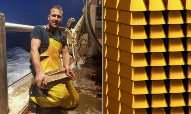 Wie ein niederländischer Fischer statt eines Fisches ein Stück Gold gefangen hat