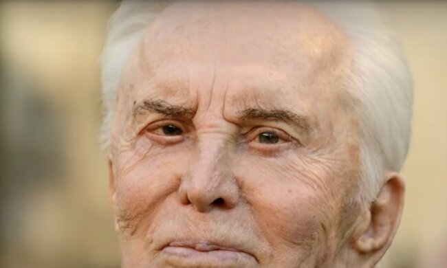 Kirk Douglas. Quelle: Screenshot YouTube