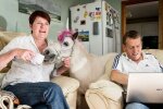 Warum ein Paar ein "Einhorn" als Haustier zu Hause hat