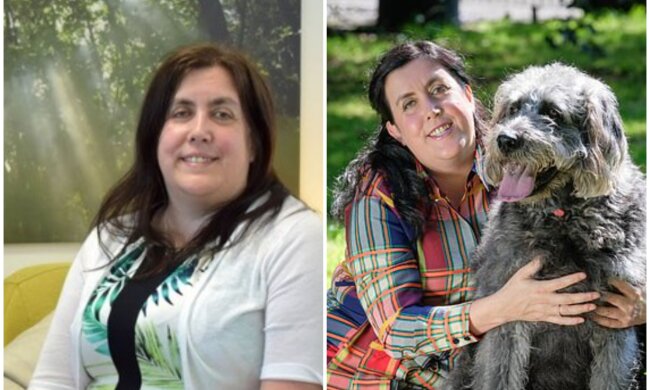 Zena Cooper und ihr Hund Munch. Quelle: Screenshot Youtube