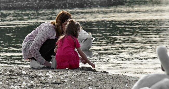 Ab dem dritten Lebensjahr brachte die Mutter ihrer Tochter bei, wie man in einer extremen Situation handelt
