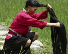 "Live Rapunzel": Frauen in einem der chinesischen Dörfer dürfen sich die Haare schneiden lassen