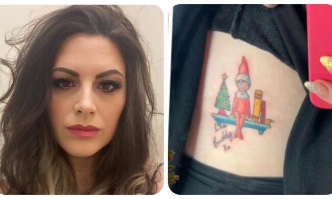 Gemma und ihr Tattoo. Quelle: thesun.com