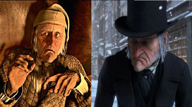 Ebenezer Scrooge. Quelle: dailymail.co.uk