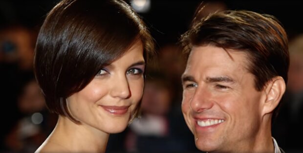 Tom Cruise und Katie Holmes. Quelle: Screenshot YouTube