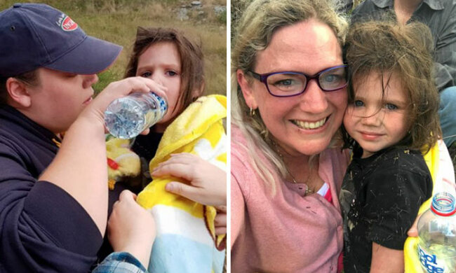 Wie ein 17-jähriger Hund mit schlechter Sehkraft ein verlorenes Mädchen rettete