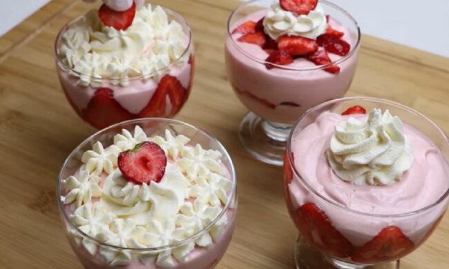 Erdbeermousse-Rezept aus dem Kochbuch von 1896