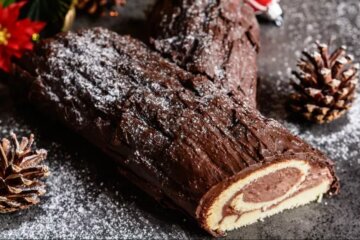 Rezept für den festlichen Tisch: Weihnachtsscheit