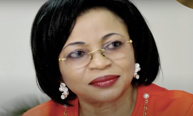 Folorunsho Alakija. Quelle: Screenshot YouTube