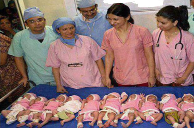 Neugeborene Babys. Quelle: YouTube Screenshot