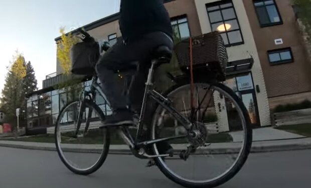 Altes Fahrrad. Quelle: YouTube Screenshot