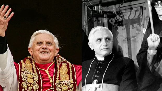 Papst Benedikt XVI. Quelle: dailymail.co.uk