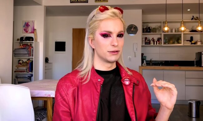 Transformation eines Mannes. Quelle: Youtube Screenshot