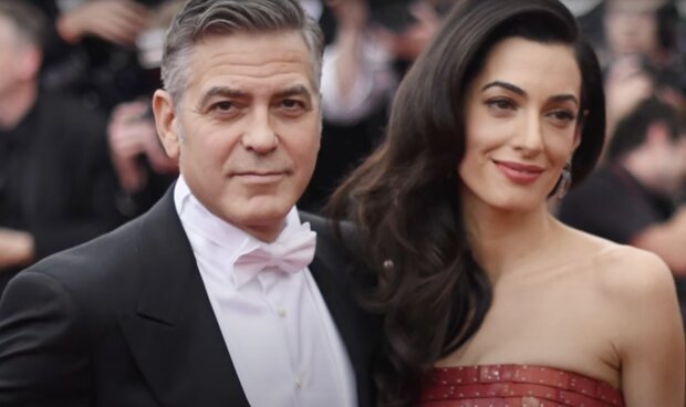 George und Amal Clooney. Quelle: Screenshot YouTube