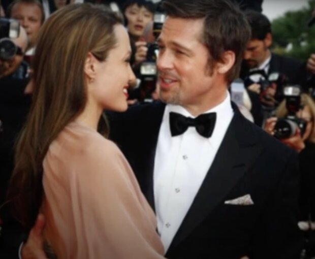 Angelina Jolie und Brad Pitt. Quelle: Screenshot YouTube