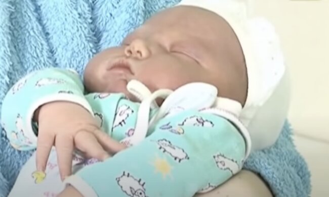Das Baby. Quelle: Screenshot YouTube