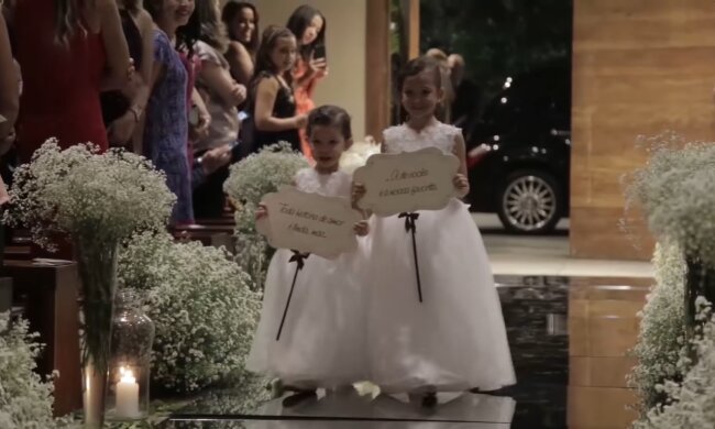 Eine Hochzeit ohne Kinder. Quelle: Youtube Screenshot