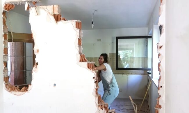 Renovierungsarbeiten. Quelle: Youtube Screenshot