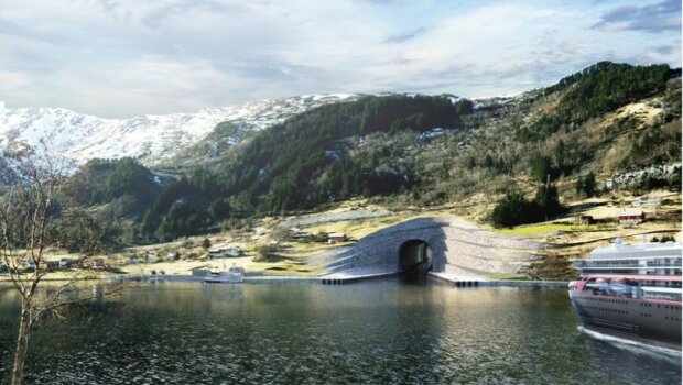 Norwegen wird zum ersten Mal in der Weltgeschichte einen Schiffstunnel bauen