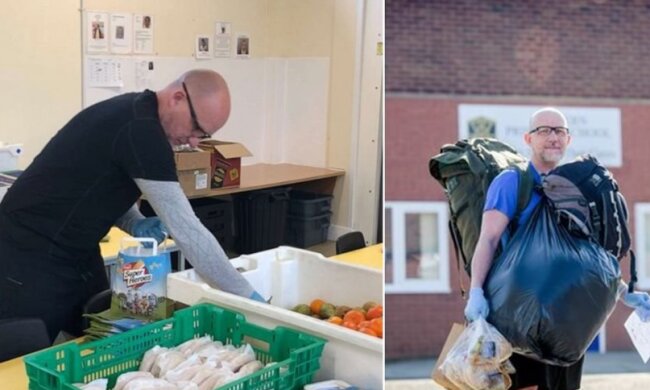 Arbeit aus Berufung: Jeden Tag legt ein Mann acht Kilometer zu Fuß zurück, um Kinder zu ernähren