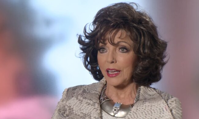 Joan Collins. Quelle: Youtube Screenshot