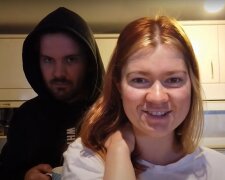 Claire und ihr Mann. Quelle: YouTube Screenshot