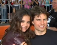 Tom Cruise und Katie Holmes. Quelle: Youtube Screenshot