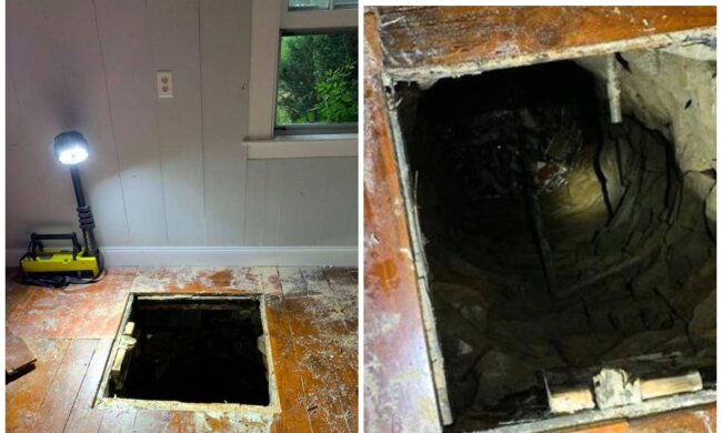 Mysteriöser Einstiegsschacht. Quelle: Screenshot