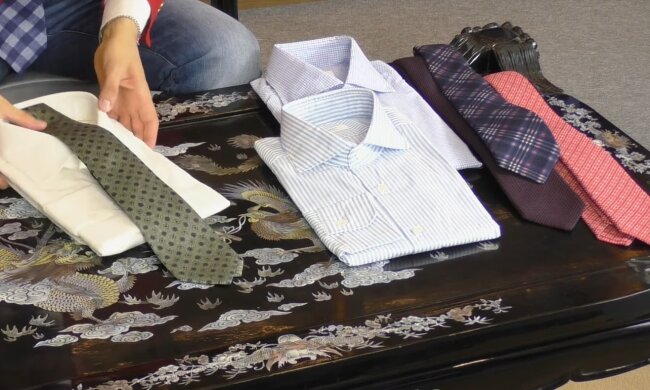 Krawatten. Quelle: YouTube Screenshot