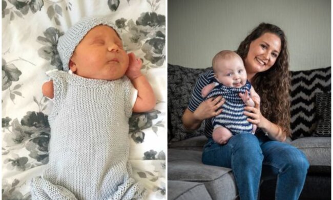 Rosie Higgs und Baby Henry. Quelle: Screenshot Youtube