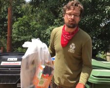 Müll-Detektiv auf Streife. Quelle: Youtube Screenshot