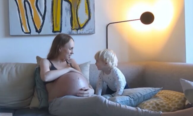 Eine bekannte Geschichte der Schwangerschaft. Quelle: Screenshot YouTube