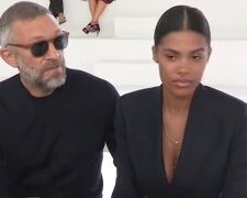 Vincent Cassel and Tina Kunaka. Quelle: YouTube Screenshot