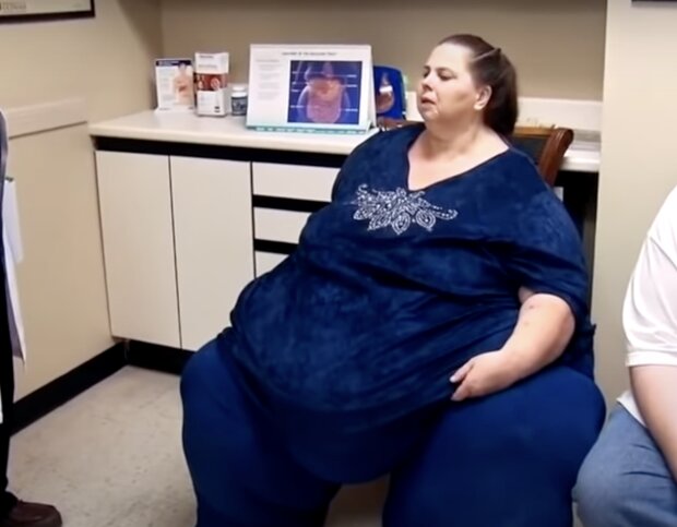 Übergewichte Frau. Quelle: Screenshot YouTube