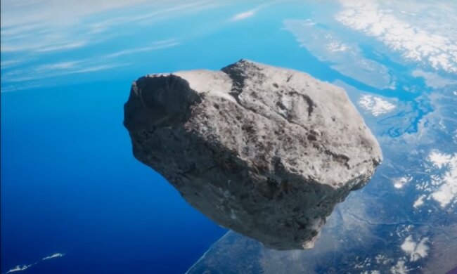 Meteorit. Quelle: YouTube Screenshot