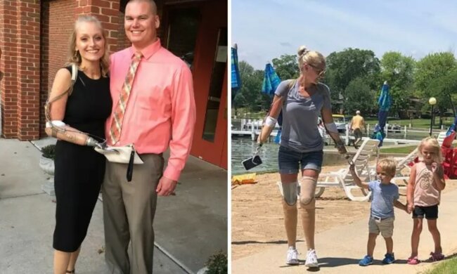 "Allen Widrigkeiten zum Trotz" : eine Frau ohne Arme und Beine heiratete, bekam zwei Kinder und baute eine erfolgreiche Karriere auf