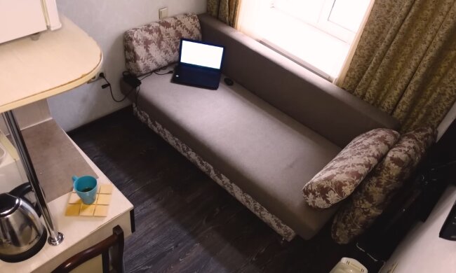 Eine Mini-Wohnung. Quelle: Youtube Screenshot