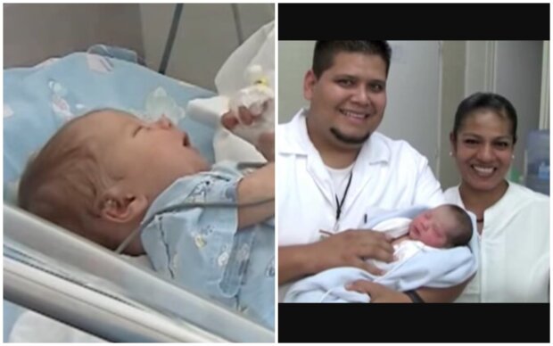 Mann rettete ein neugeborenes Mädchen. Quelle: Screenshot Youtube