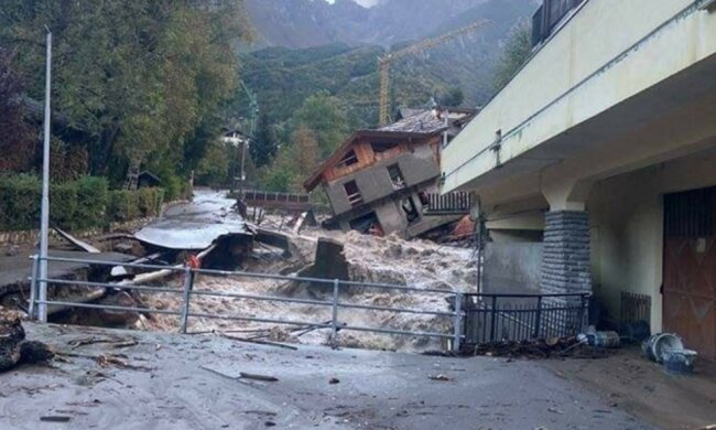 Das Unwetter hat den Alpenbereich erfasst, die Folgen sind spürbar