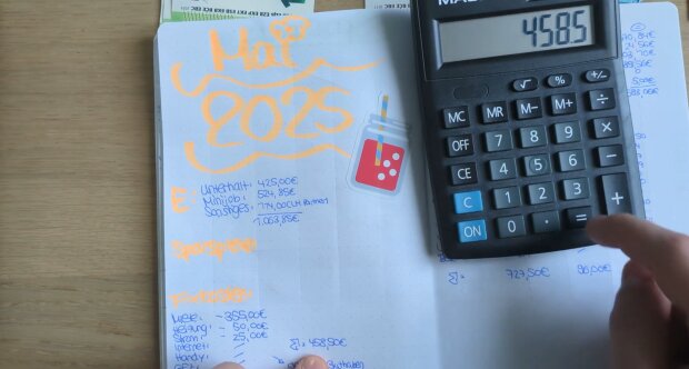 Allein, aber hungrig: Durchschnittlicher Wocheneinkauf bei 70 Euro. Quelle: Youtube Screenshot