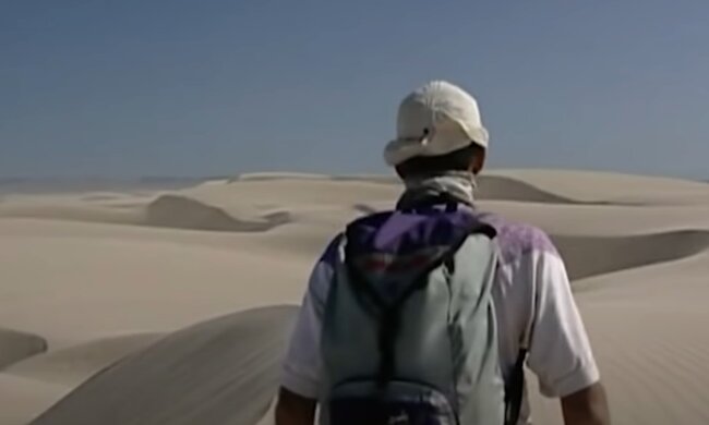 Erstaunliche athletische Willenskraft. Quelle: Screenshot YouTube